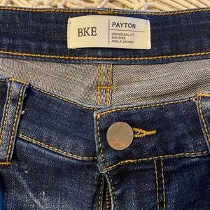 BKE Payton Mid-Rise Ankle Skinny- Size 31